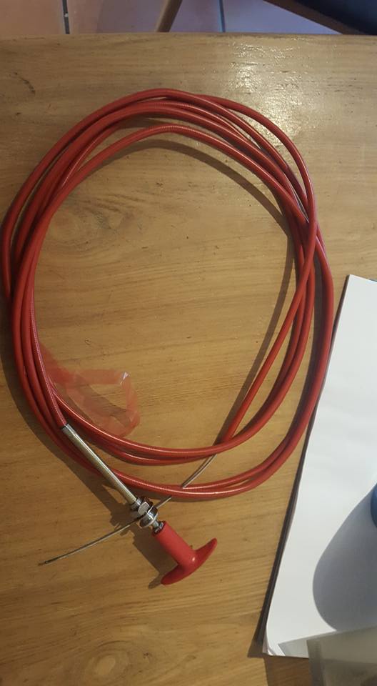 Cut off pull handle Cut off pull handle